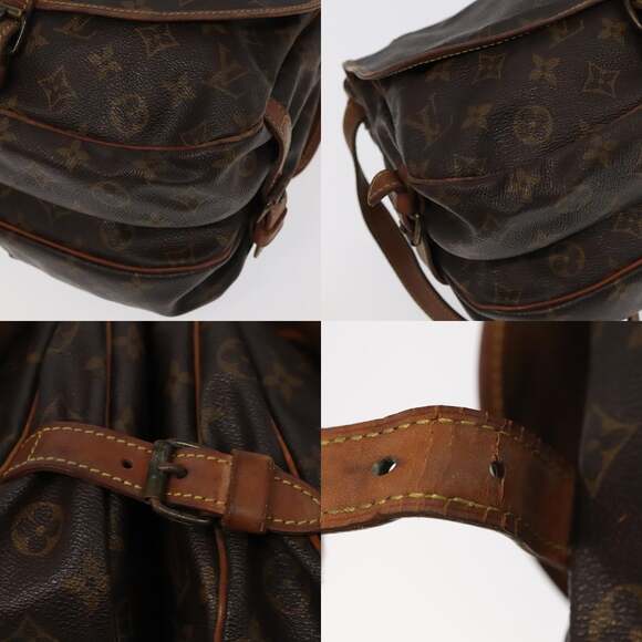 LOUIS VUITTON Monogram Saumur 30 Shoulder Bag M42256 - Picture 11 of 13